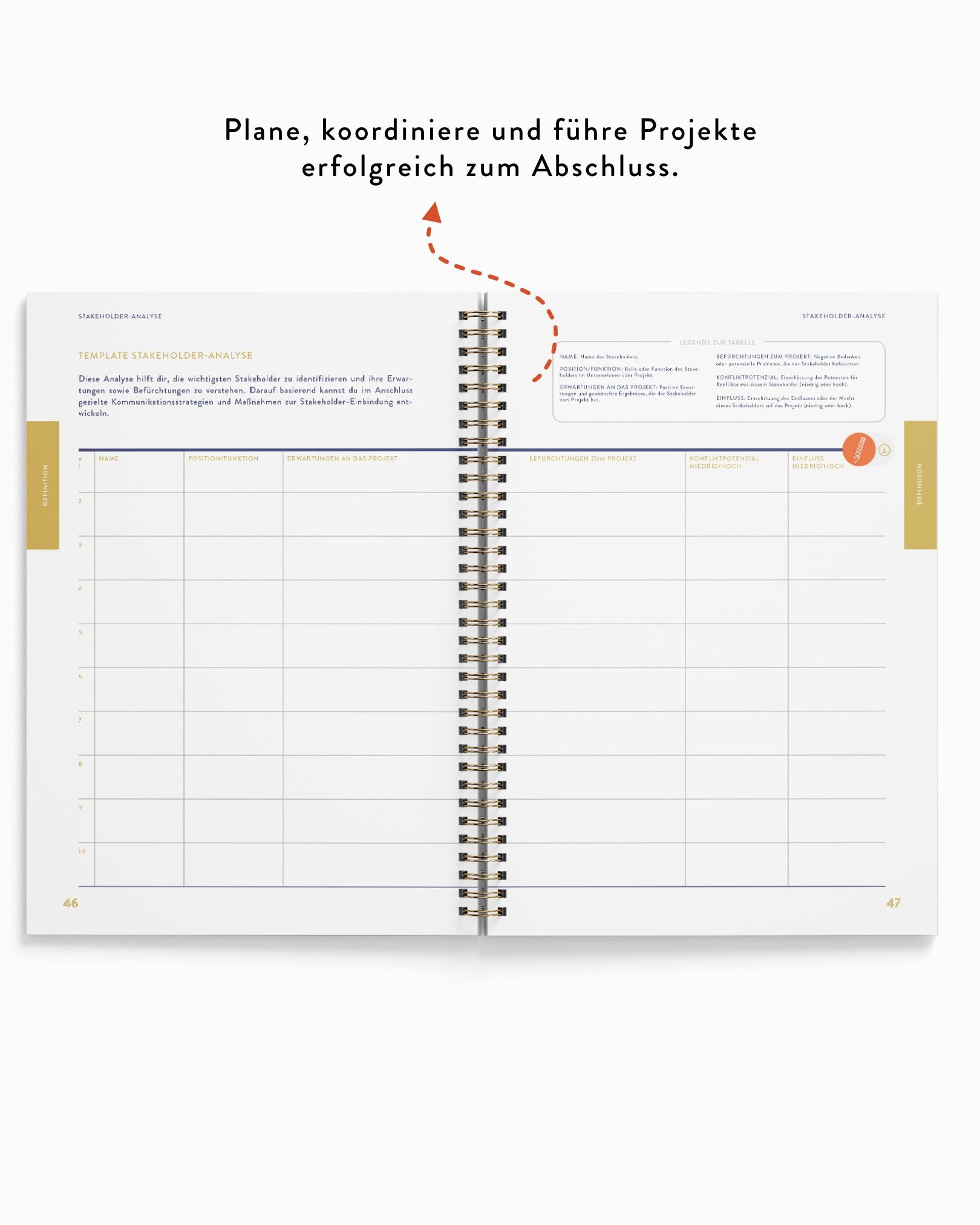 Der Projektmanagement Planer