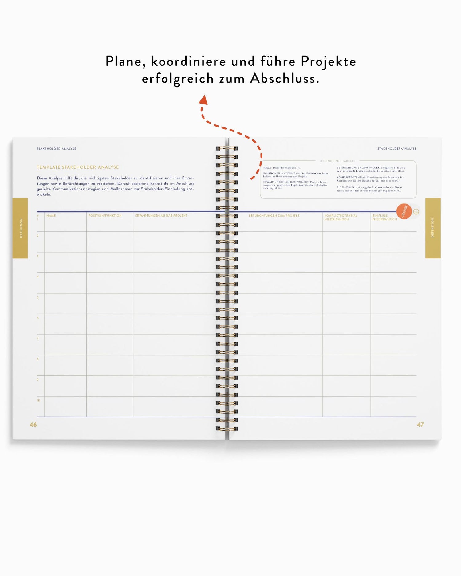 Der Projektmanagement Planer