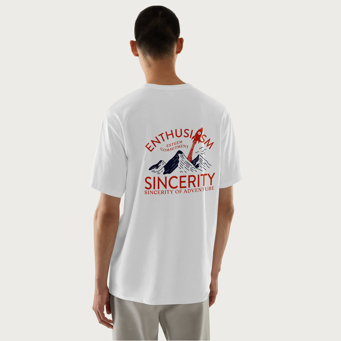 Statement T-Shirt: Enthusiasm &amp; Sincerity