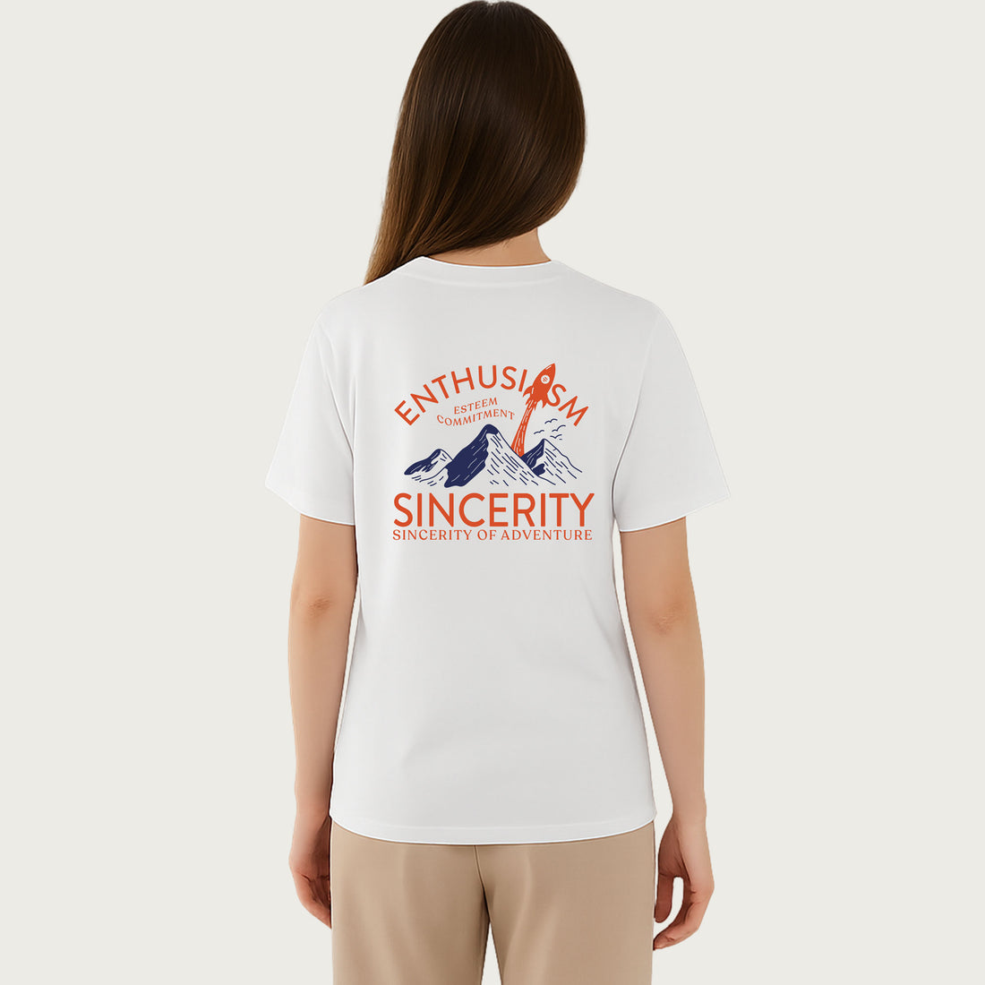 Statement T-Shirt: Enthusiasm &amp; Sincerity