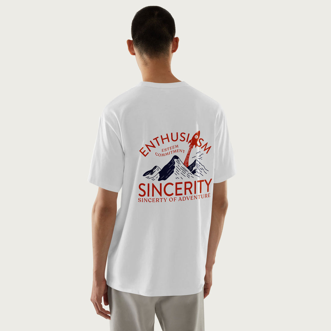 Statement T-Shirt: Enthusiasm &amp; Sincerity